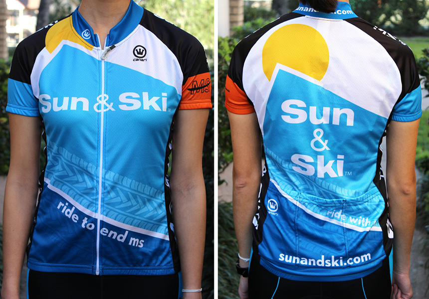 2013 Team Sun & Ski Cycling Jersey